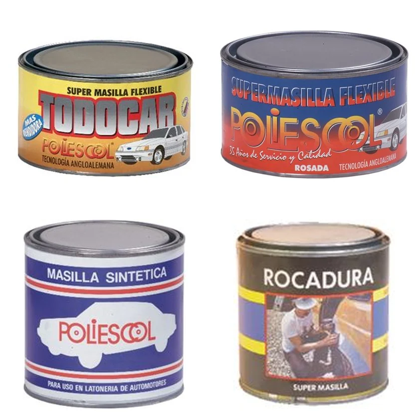Evolución histórica de algunas presentaciones de Poliescol